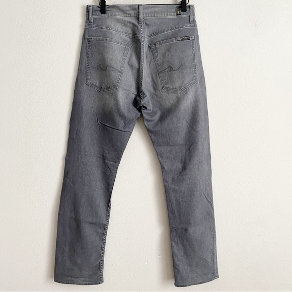 7 for All Mankind Slimmy Gray Men’s Jeans Size 31 - Picture 6 of 12